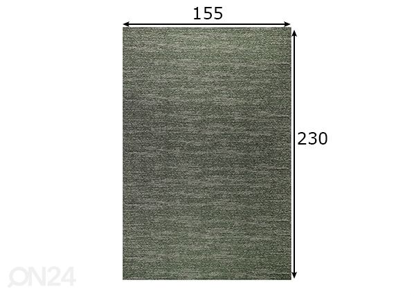 Matto Heritage Cloud 155x230 cm mitat