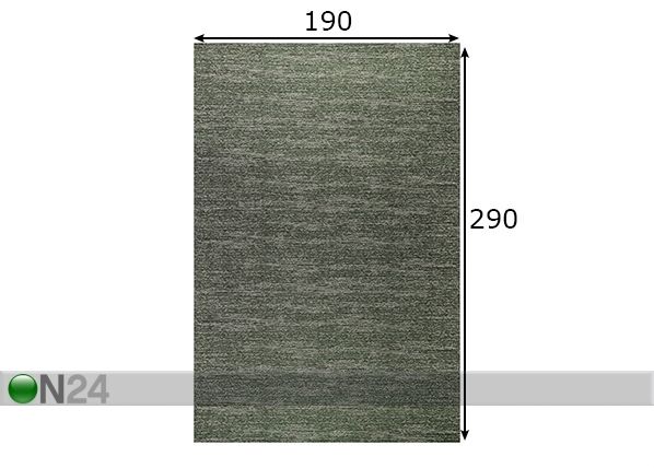 Matto Heritage Cloud 190x290 cm mitat