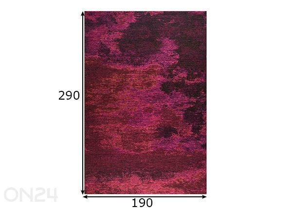 Matto Heritage Cloud 190x290cm mitat