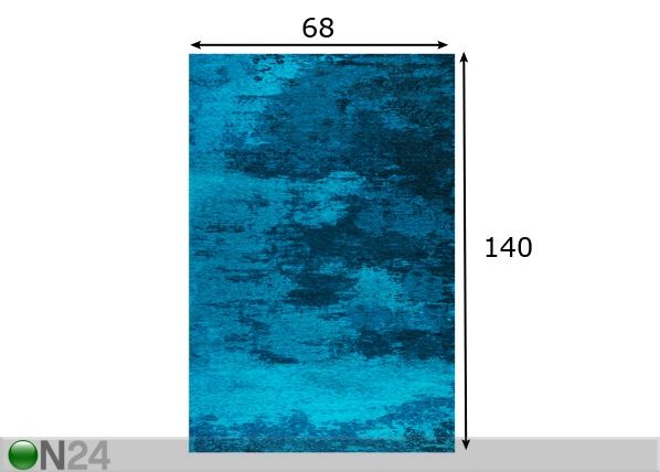 Matto HERITAGE CLOUD 68x140 cm mitat