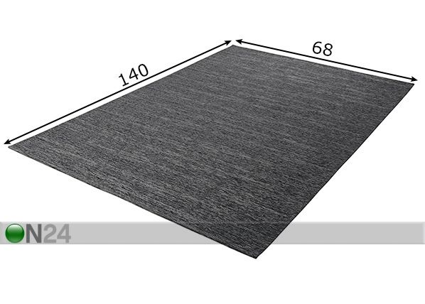 Matto Heritage Uni 68x140 cm mitat