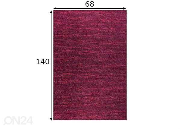 Matto Heritage Uni 68x140 cm mitat
