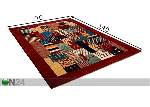 Matto Hindustan Hali 70x140 cm mitat