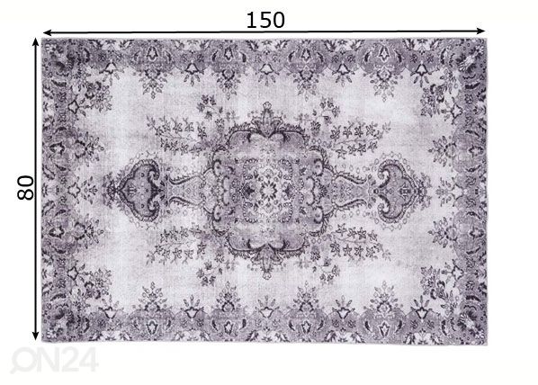 Matto JASMINE LIGHT GREY mitat