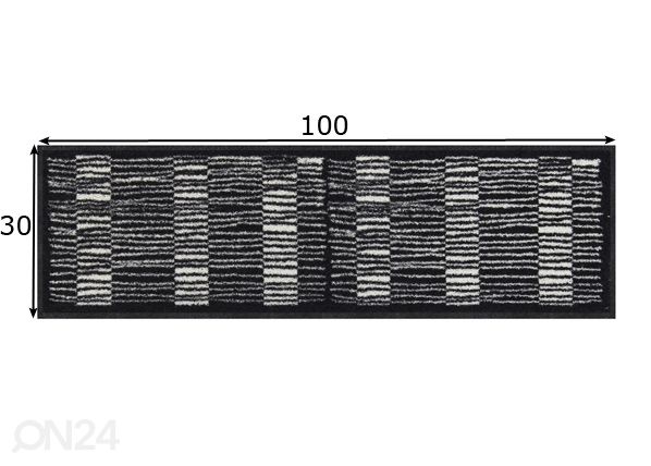 Matto Just Stripes 30x100 cm mitat