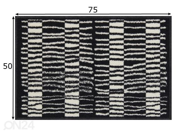 Matto Just Stripes 50x75 cm mitat