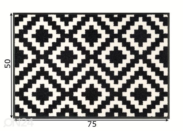Matto Kalmar 50x75 cm mitat