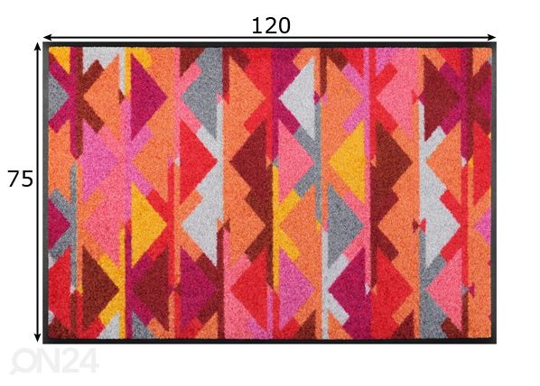 Matto Karim 75x120 cm mitat