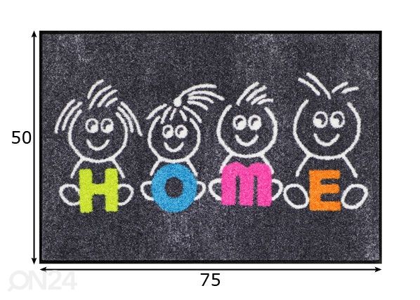 Matto Kids Home 50x75 cm mitat