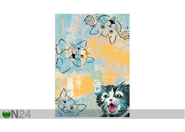 Matto KISSAT ATE 133x180 cm