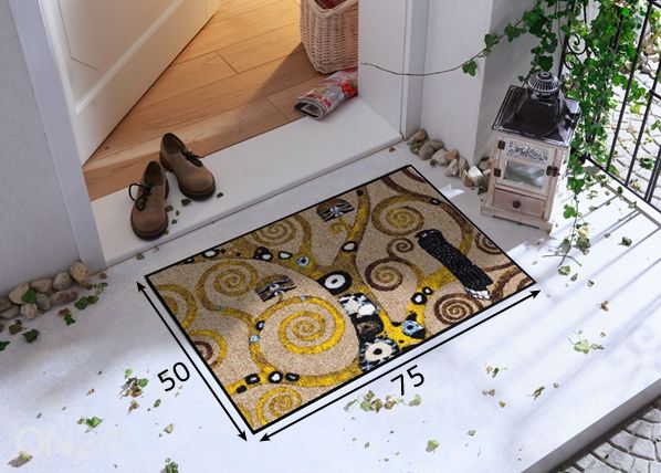 Matto KLIMT LEBENSBAUM 50x75 cm mitat