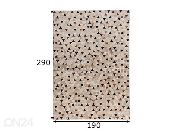 Matto Kobe 190x290 cm mitat
