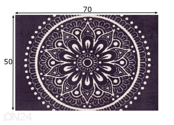 Matto Layla 50x70 cm mitat