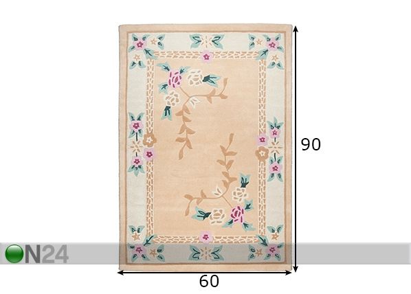 Matto Lifou 60x90 cm mitat