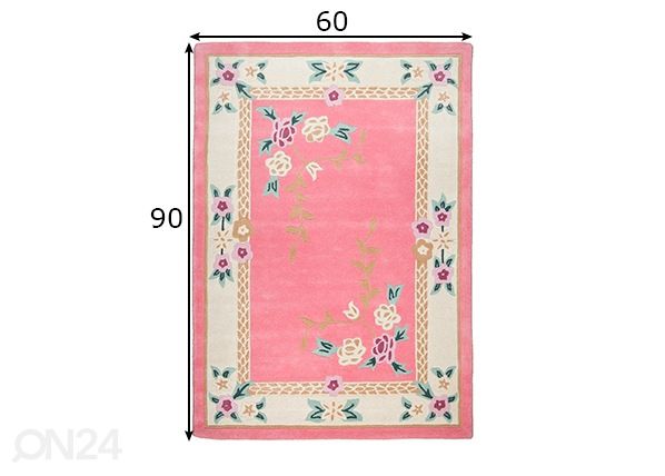 Matto Lifou 60x90 cm mitat