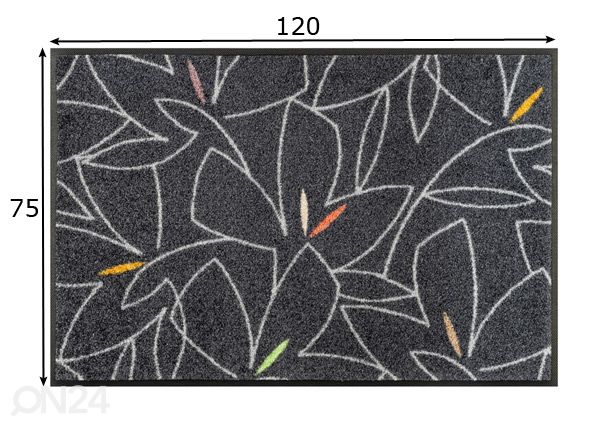 Matto Linostre 75x120 cm mitat