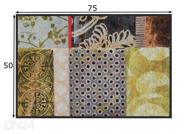 Matto Lucky Mood 50x75 cm mitat