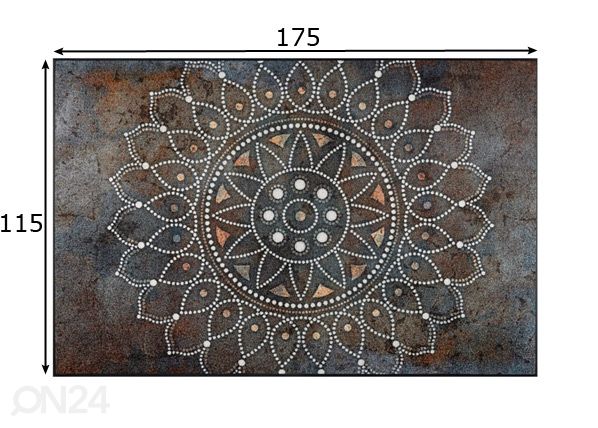 Matto Madhana 115x175 cm mitat