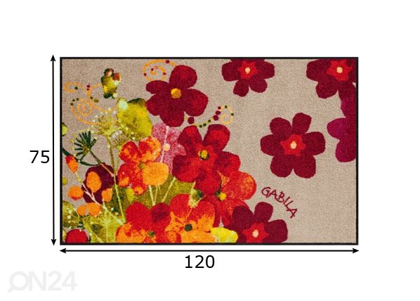 Matto MAGGIO 75x120 cm mitat