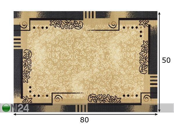 Matto MALIN 50x80 cm mitat