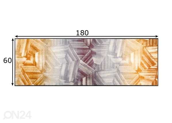 Matto Manera 60x180 cm mitat