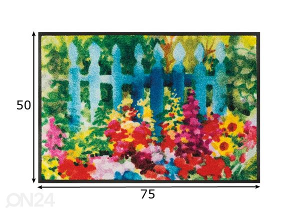 Matto MARE DI FIORI 50x75 cm mitat