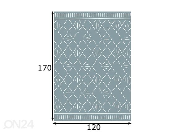 Matto Maya 120x170 cm mitat