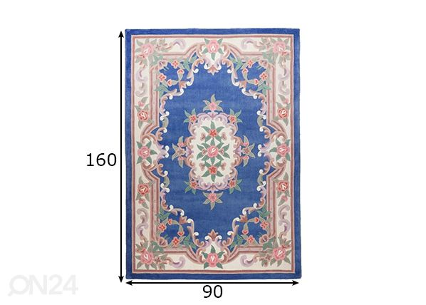 Matto Ming 90x160 cm mitat