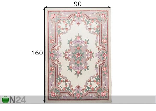 Matto Ming 90x160 cm mitat