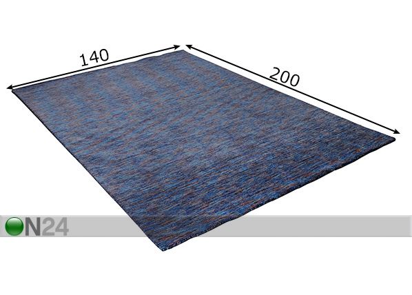 Matto Nashville 140x200 cm mitat