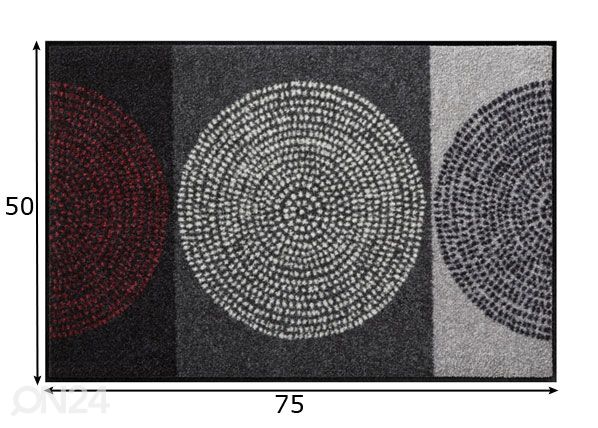 Matto NESTOR 50x75 cm mitat