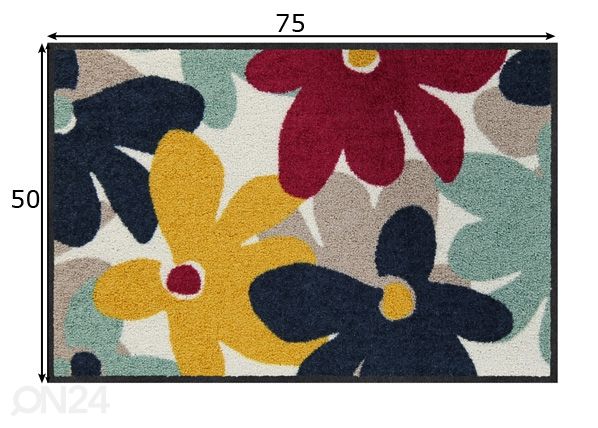 Matto Nomi 50x75 cm mitat