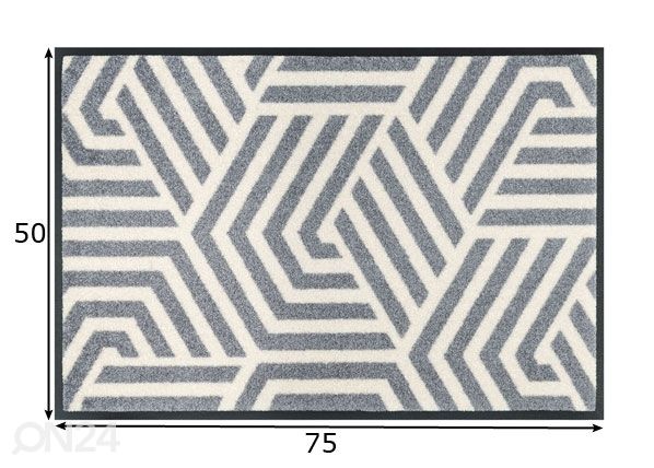 Matto Odin 50x75 cm mitat
