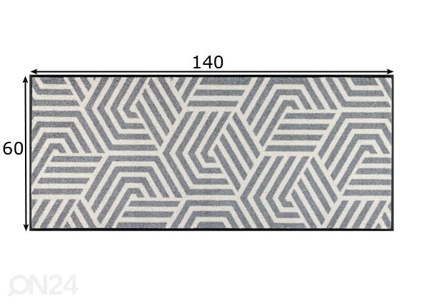 Matto Odin 60x140 cm mitat