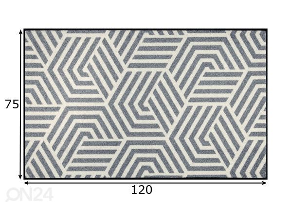 Matto Odin 75x120 cm mitat