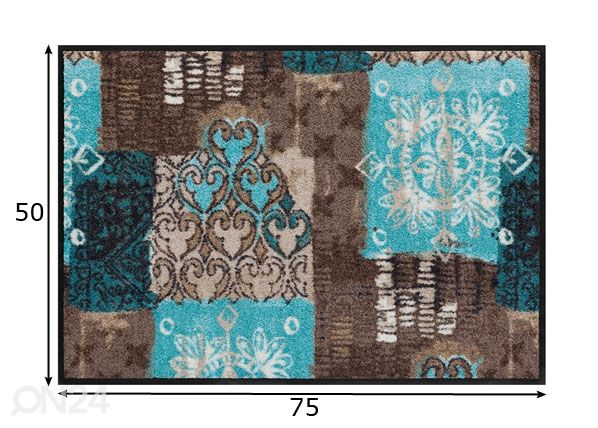 Matto ORNAMENTS 50x75 cm mitat