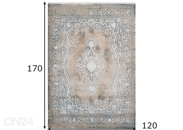 Matto Pierre Cardin Orsay Beige 120x170 cm mitat