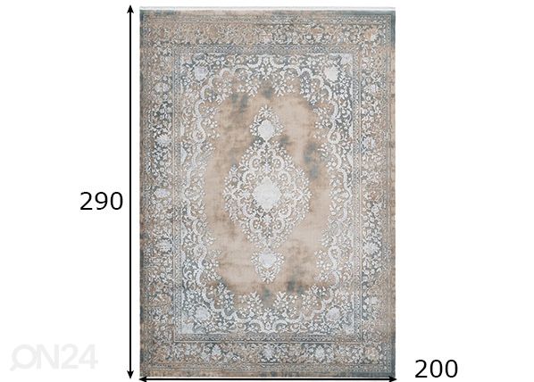 Matto Pierre Cardin Orsay Beige 200x290 cm mitat