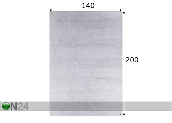Matto Powder 140x200 cm mitat