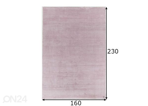 Matto Powder 160x230 cm mitat