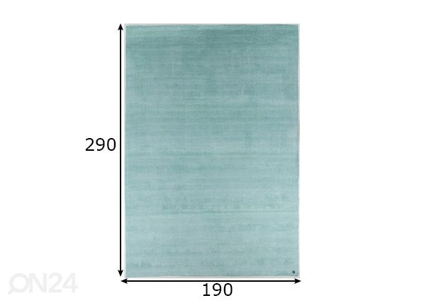 Matto Powder 190x290 cm mitat