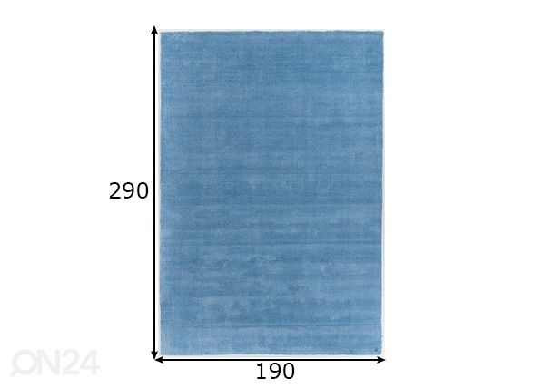 Matto Powder 190x290 cm mitat