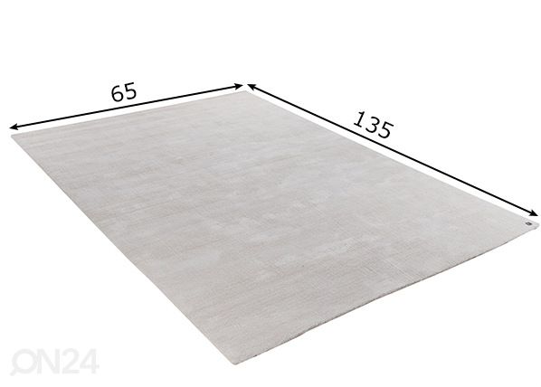 Matto Powder Uni 65x135 cm mitat
