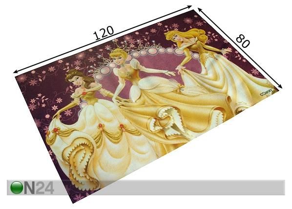 Matto PRINSESSA 80x120 cm mitat
