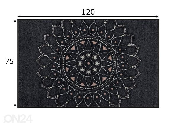 Matto Purnima 75x120 cm mitat