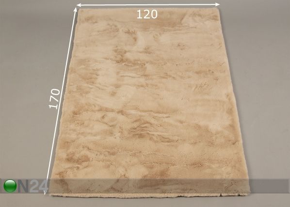 Matto Rabbit 120x170 cm mitat