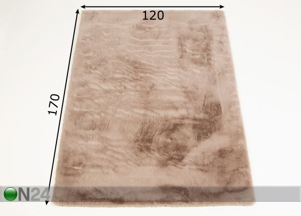 Matto Rabbit 120x170 cm mitat