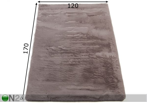 Matto Rabbit 120x170 cm mitat
