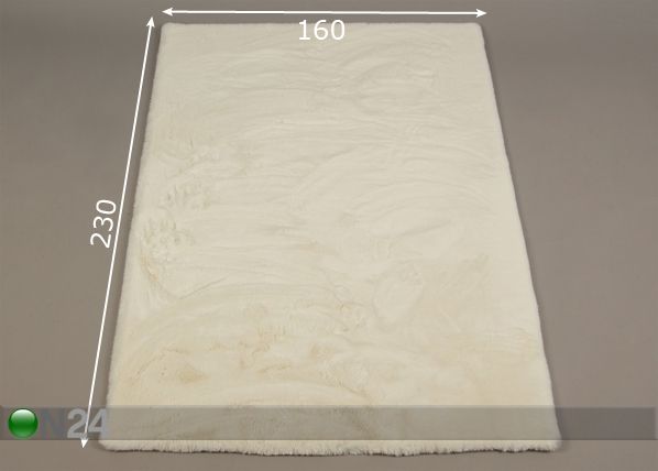 Matto Rabbit 160x230 cm mitat