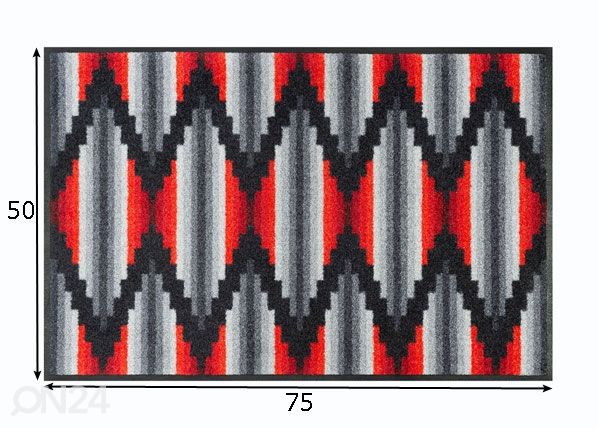 Matto Ribanna 50x75 cm mitat